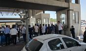 تجمع خانوادۀ مفقودان حادثۀ بندر شهید رجایی