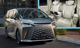 ون مجلل ۶ نفره لکسس ۲۰۲۴ هم‌قیمت هیوندای ۲۰۱۸ در بازار ایران!/ تصاویر
