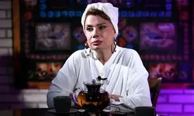 پرتره‌ای زیبا از عاطفه رضوی هنرمند چهره‌پرداز و بازیگر محبوب کشورمان