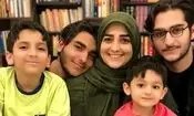 سورپرایز ستاره سادات قطبی توسط 4 فرزندش/ ویدئو