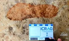 نجات ردِ پاهای ۲۰۰۰ساله
