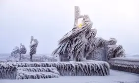 بهترین عکس‌های سال کانادا؛ از پرترۀ سیاهگوش تا ساحل یخ زده