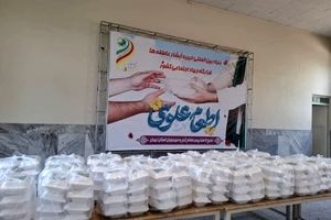 توزیع ۵ هزار پرس غذای گرم در روز غدیر