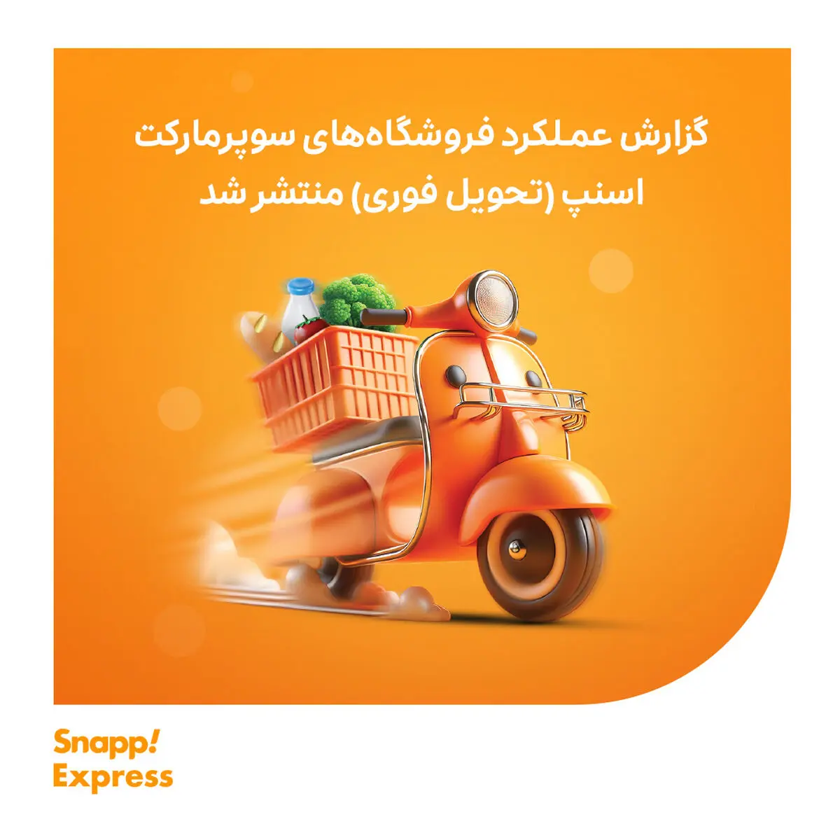 گزارش عملکرد فروشگاه های سوپرمارکت اسنپ (تحویل فوری) در سال ۱۴۰۲ منتشر شد