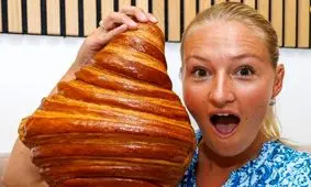 بزرگترین کروسان جهان که قیمت بالایی دارد