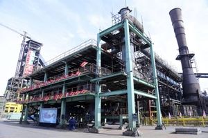 بزرگترین کارخانه آهن اسفنجی کشور در فولاد خوزستان افتتاح شد 