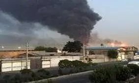 گلایه کسبه بازارچه جنت از دیر رسیدن آتش‌نشانی/ ویدئو 