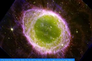 تصاویر خیره‌کننده تلسکوپ فضایی جیمز وب از لحظه مرگ یک ستاره


