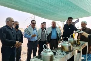 استمرار خدمات‌ رسانی موکب‌های نیشکر تا بازگشت زائران حسینی