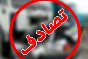 تصادف شدید در پی لایی کشی خودروی دولتی در اتوبان نیایش تهران/ ویدئو