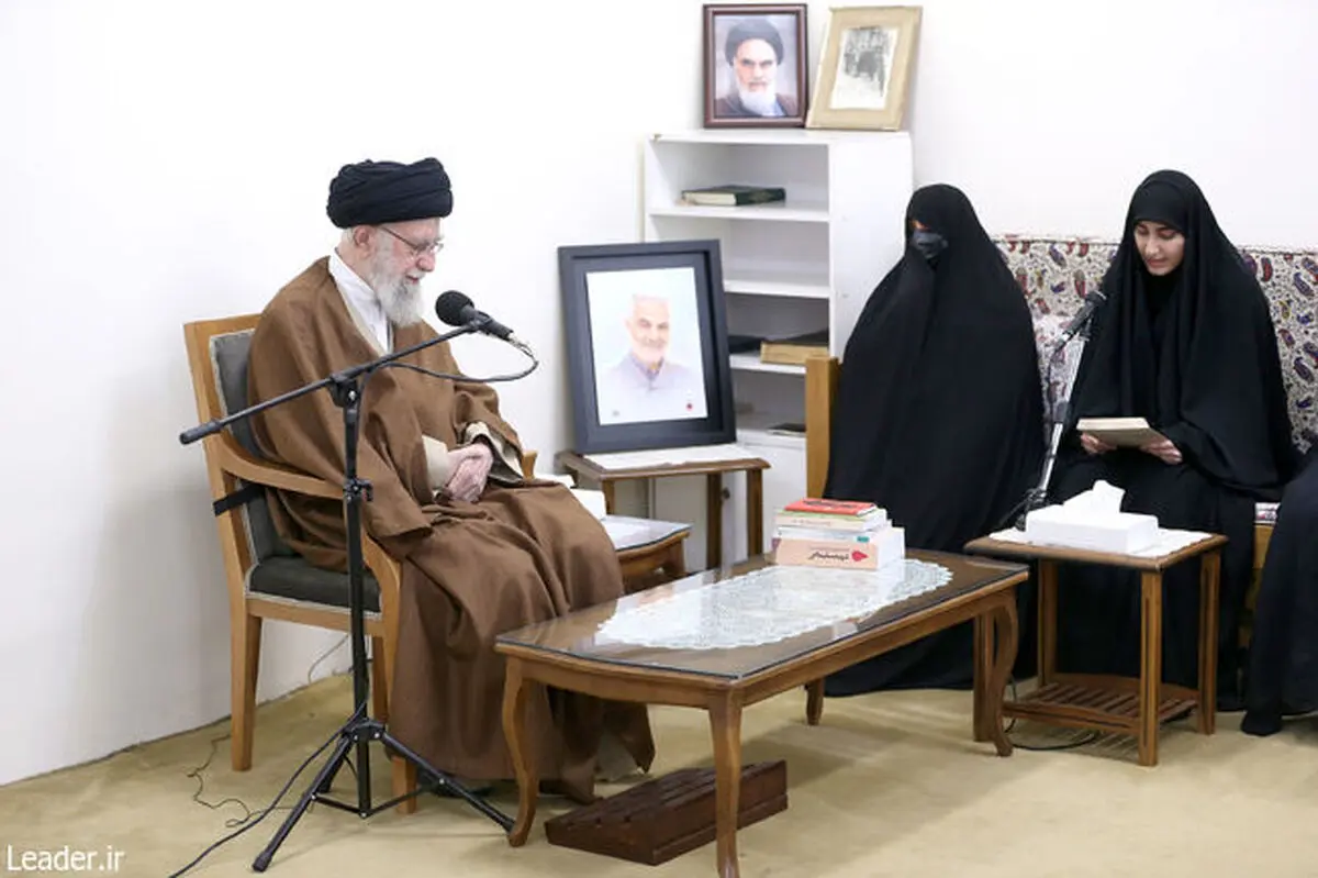 خاطره رهبر انقلاب از جلسه عجیب با فرماندهان سپاه و نقل قول حاج قاسم از همسرش/ ویدئو