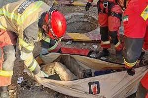کشف جسد مرد ناشناس در عمق چاه 95 متری