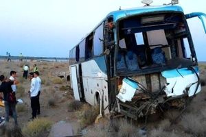 تصادف مرگبار اتوبوس ایرانی در ارمنستان/ ویدئو