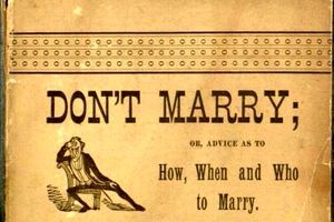 راهنمای ازدواج و توصیه های آن در سال 1891