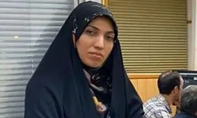 آمنه سادات ذبیح پور ازدواج کرد