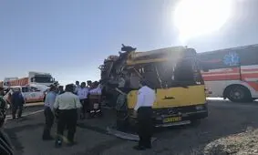 تصادف ‌خونین اتوبوس حامل دانشجویان در جاده سمنان/ اسامی فوتی‌های حادثه اتوبوس حامل دانشجویان