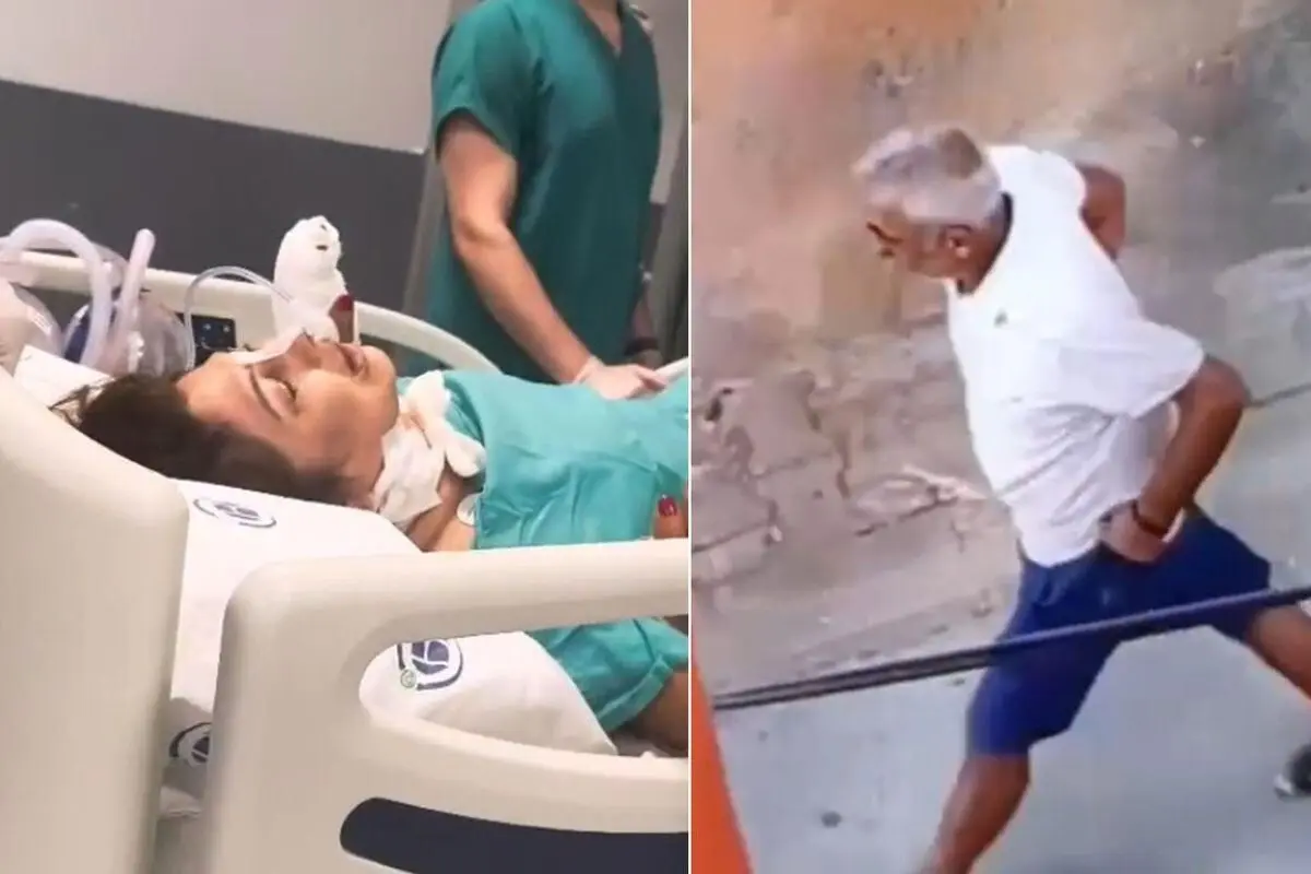 مردی اول برای همسرش کفن فرستاد، بعد با چاقو به جانش افتاد