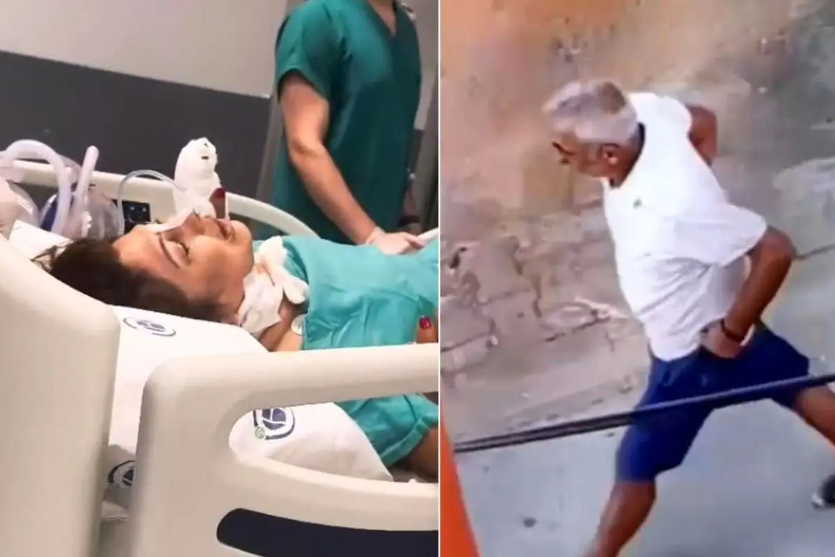 مردی اول برای همسرش کفن فرستاد، بعد با چاقو به جانش افتاد