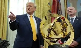 حرکت عجیب فیفا؛ جام کپی را به چلسی دادند، جام اصلی را به ترامپ!/ ویدئو