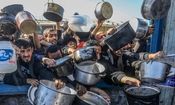 مرگبارترین صف دنیا؛ غزه و تراژدی یک وعده غذایی/ تصاویر

