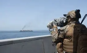 مصدوم شدن 8 تفنگدار آمریکایی در تنگه هرمز در حمله موشکی  2 هفته پیش ایران

