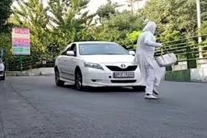 تصاویری از بدلکاری مژگان صادقی/ ویدئو