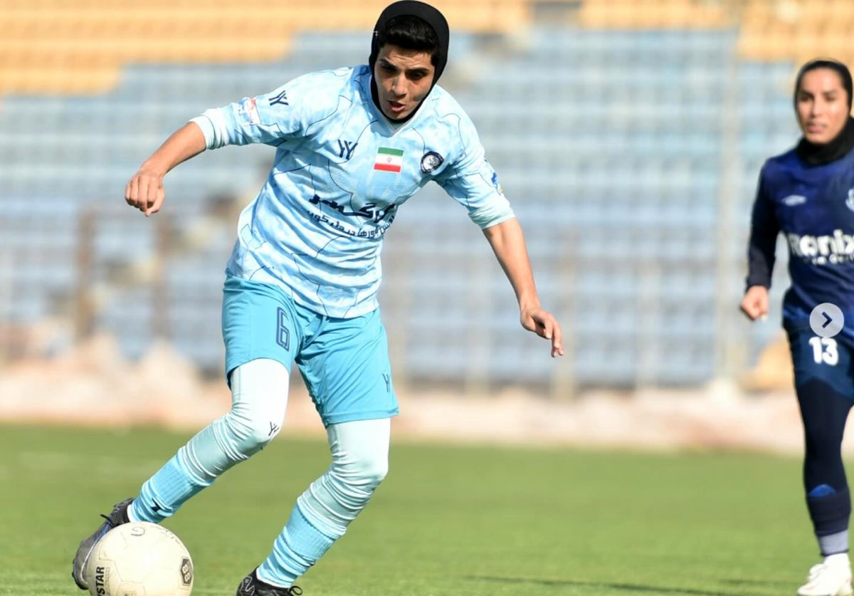 گل فوق‌العاده زهرا سربالی علیشاه، بازیکن گل‌گهر سیرجان به یاسام کردستان/ ویدئو

