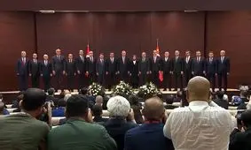 دولت جدید ترکیه اعضایش را شناخت/ اردوغان معاون اولش را از کردها انتخاب کرد