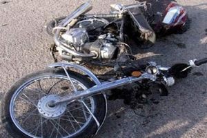 فوت راکب موتورسیکلت در پی برخورد با نیسان