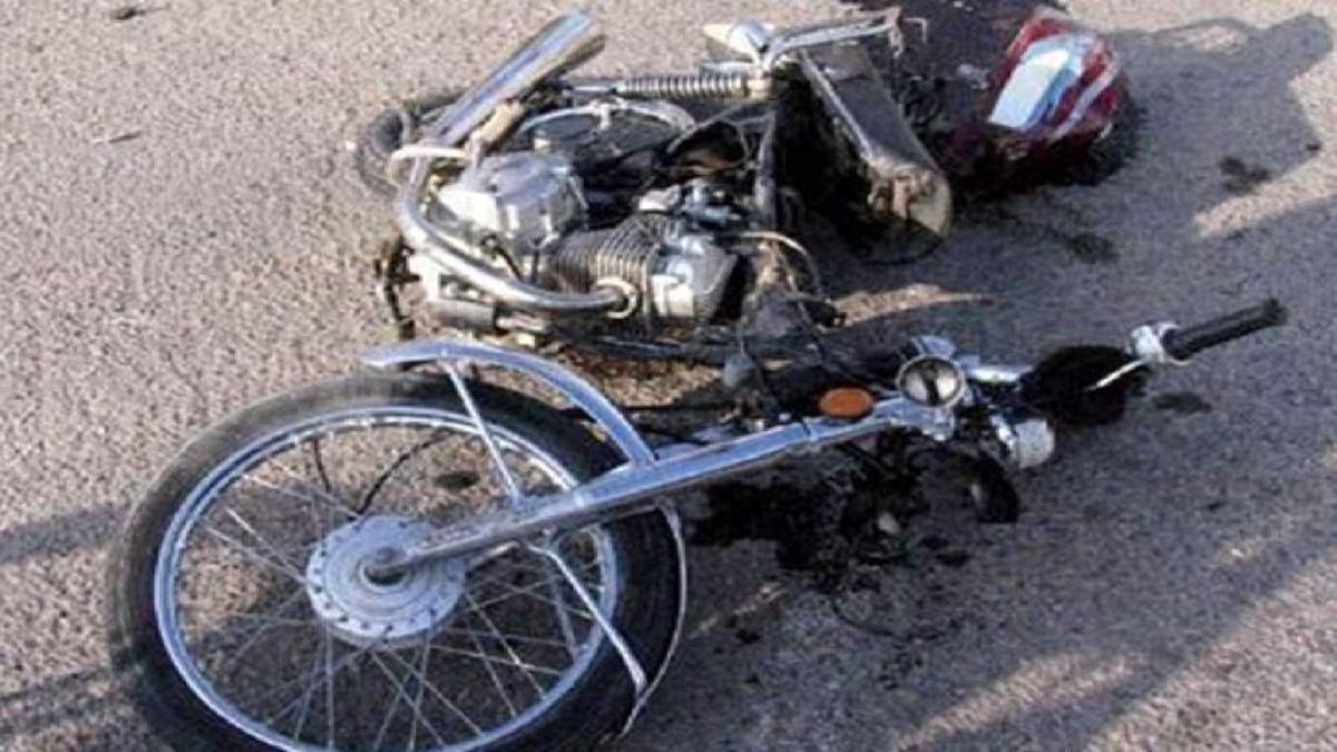 فوت راکب موتورسیکلت در پی برخورد با نیسان