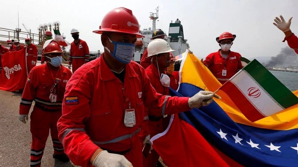 ایران 2 نفتکش دیگر برای ونزوئلا می‌سازد