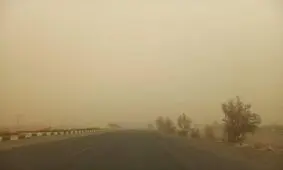  ریزگردها، نمکی بر زخم کهنه‌ آسمان خاکستری قم
