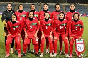 صعود ۶ پله‌ای تیم ملی فوتبال زنان ایران در رده‌بندی جدید فیفا
