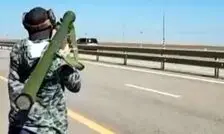 شلیک به پهپاد با دوش پرتاب کنار اتوبان با شلوارک! | ببینید
