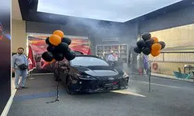 اولین رونمایی از آریزو٦ جی تی در نمایندگی خسروانی١٩٣