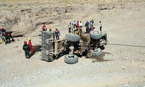 مرگ هولناک راننده لودر زیر خودرویش در معدن جوزم
