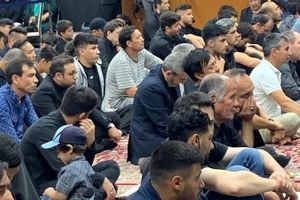 شرکت تیم مذاکره کننده ایران در مراسم عزاداری تاسوعا در وین
