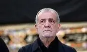 حضور رئیس‌جمهور در مراسم روضه خانگی شهید لاریجانی/ عکس