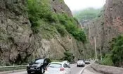 برق جاده چالوس قطع شد