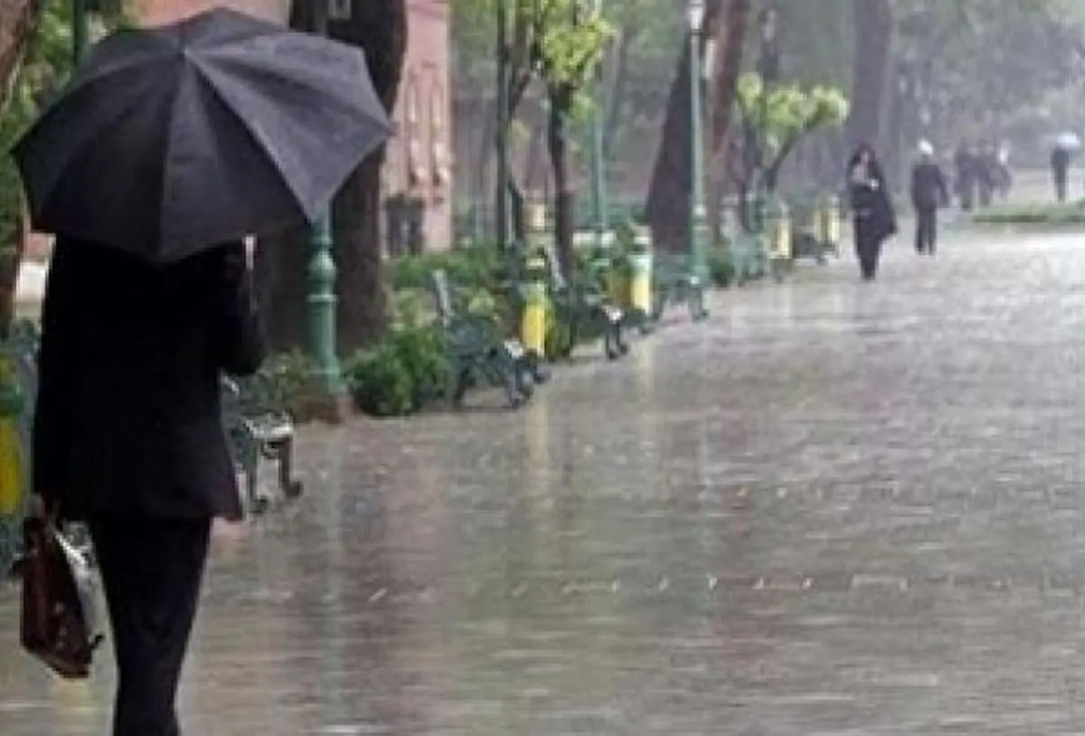 رگبار پراکنده در شمال و جنوب کشور