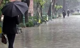 رگبار پراکنده در شمال و جنوب کشور
