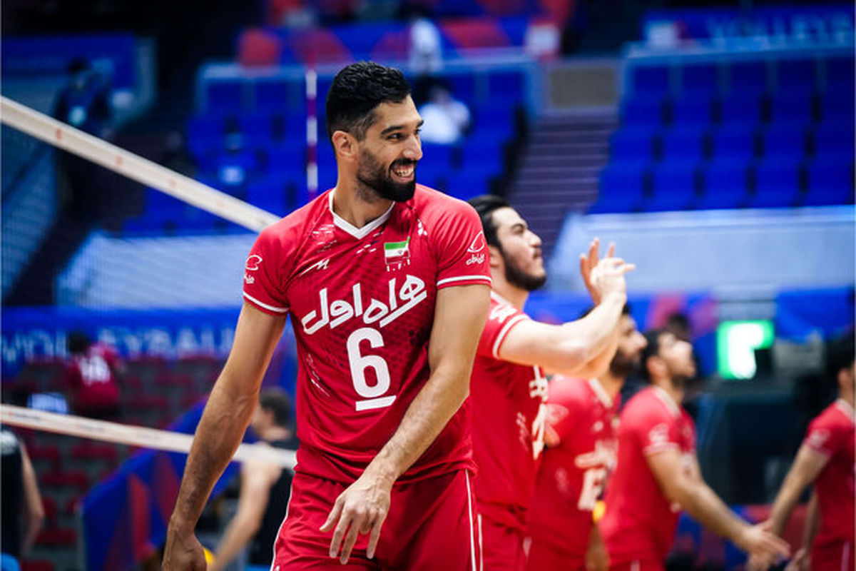 صعود تیم والیبال ایران به نیمه نهایی بازی های آسیایی