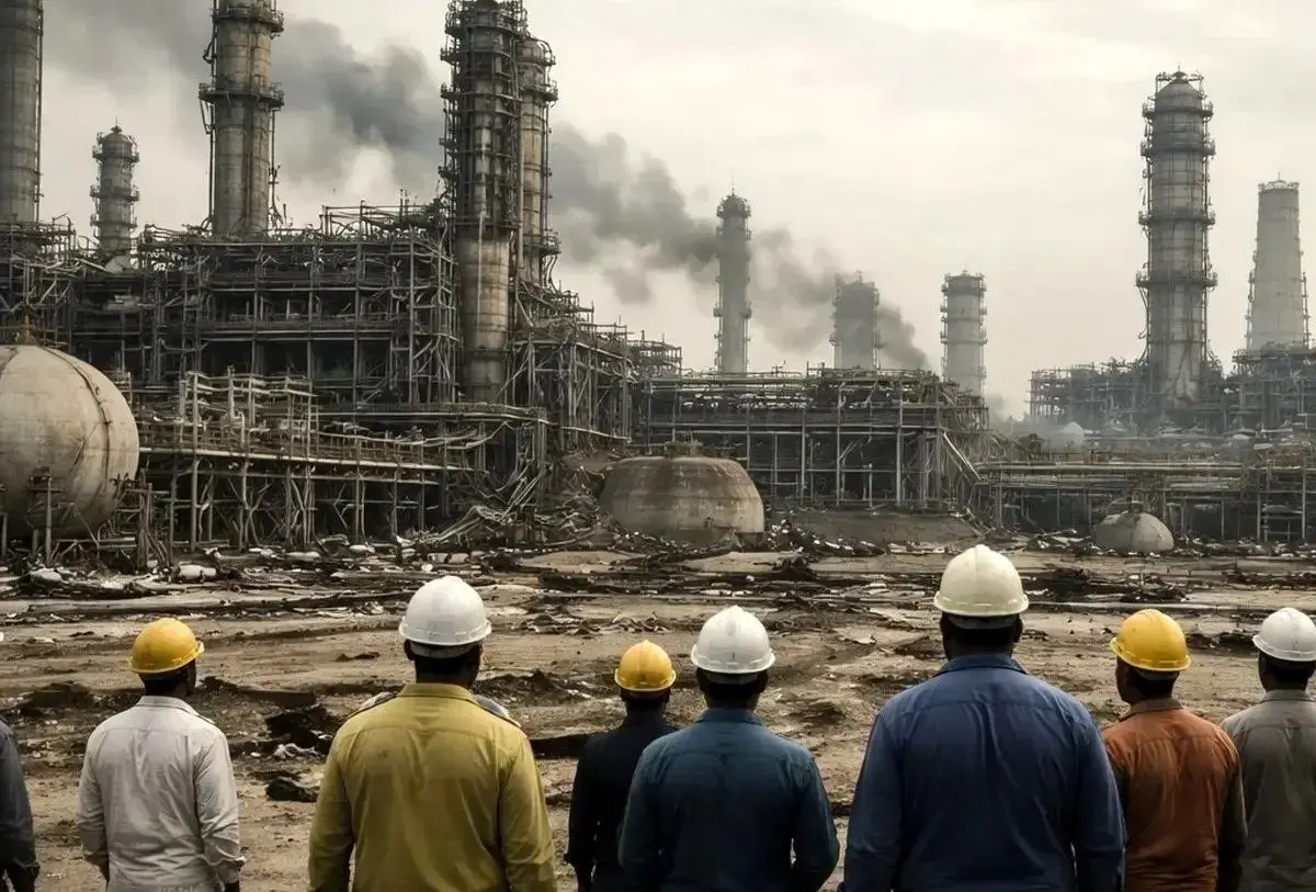 روایت کارگران پتروشیمی‌ ماهشهر از روزهای پس از حمله؛ از موج انفجار تا موج تعدیل و ارجاع به بیمه‌ بیکاری