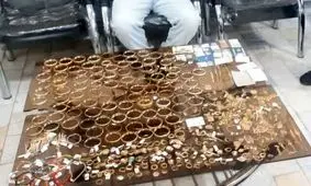 کشف طلاهای سرقتی در کاشمر