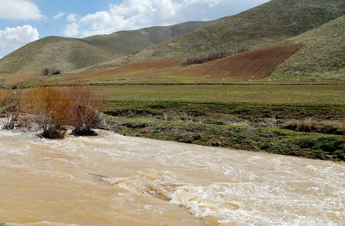 احتمال طغیان رودخانه‌ها در ۲ استان