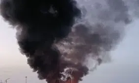 حمله شامگاه جمعه به مجموعه تولیدی صنعتی متانول بندر دیر
