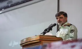 حضور سردار رادان در مراسم بزرگداشت رئیس جمهور و همراهانش/ عکس