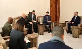 دیدار الجولانی با هیئتی از سازمان ملل

