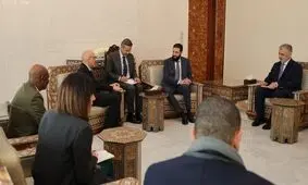 دیدار الجولانی با هیئتی از سازمان ملل

