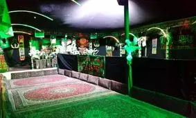 سوگواری در قدیمی‌ترین حسینیه مشهد